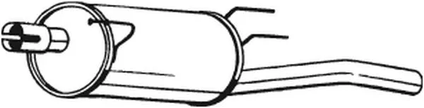 Rear Muffler (185-637)