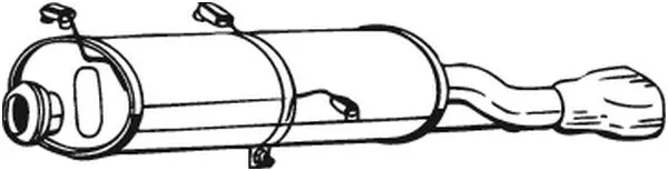 Rear Muffler (190-233)