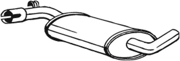 Centre Muffler (233-361)