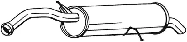 Rear Muffler (135-093)