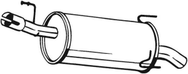 Rear Muffler (185-363)