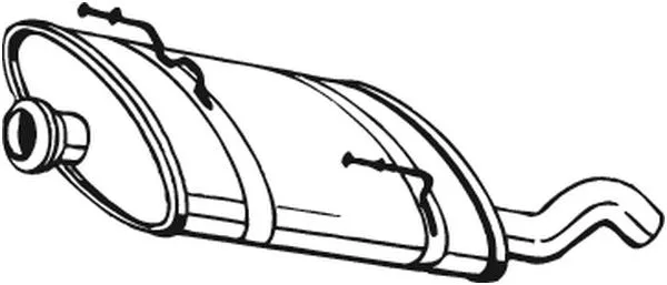 Rear Muffler (190-873)