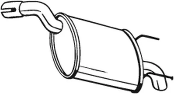 Rear Muffler (185-677)
