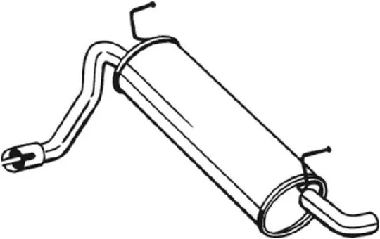 Rear Muffler (148-199)