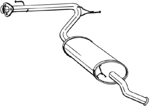 Rear Muffler (281-093)
