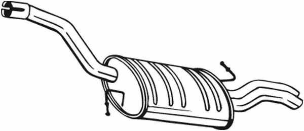 Rear Muffler (233-145)