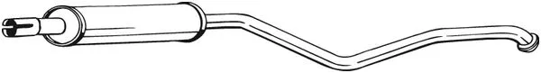 Centre Muffler (284-605)