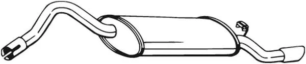 Rear Muffler (220-653)