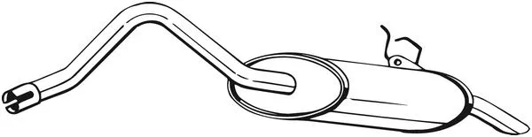 Rear Muffler (200-259)