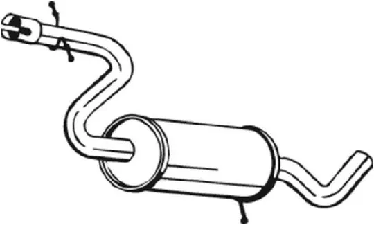 Centre Muffler (233-181)
