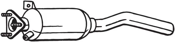 Soot/Particulate Filter, exhaust system (095-127)