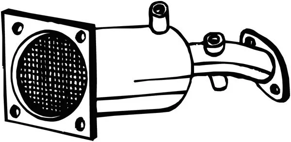 Soot/Particulate Filter, exhaust system (095-710)