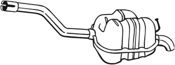 Rear Muffler (233-161)