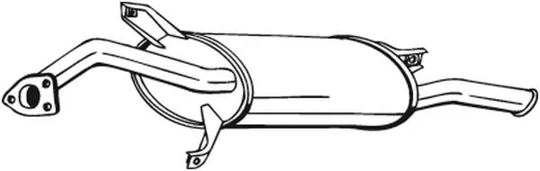 Rear Muffler (177-743)