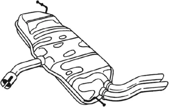 Rear Muffler (227-231)