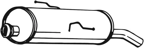 Rear Muffler (190-355)