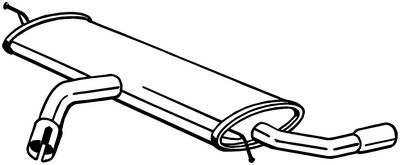 Rear Muffler (105-037)