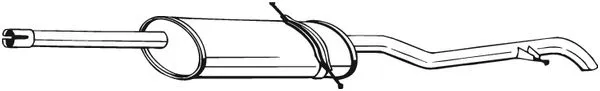 Rear Muffler (286-555)
