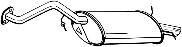 Rear Muffler (115-157)