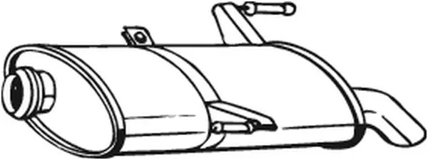 Rear Muffler (190-501)