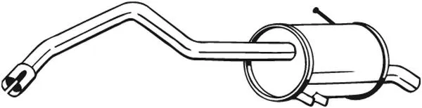 Rear Muffler (278-699)