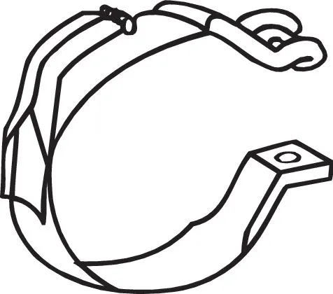 Mount, exhaust system (251-861)