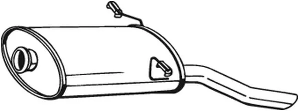 Rear Muffler (190-041)