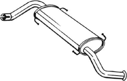 Rear Muffler (281-859)