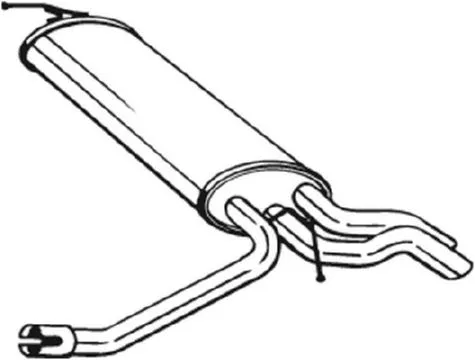 Rear Muffler (175-087)