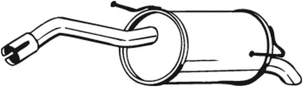 Rear Muffler (145-125)