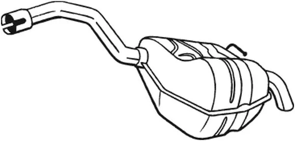 Rear Muffler (154-353)