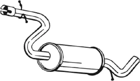 Centre Muffler (233-811)