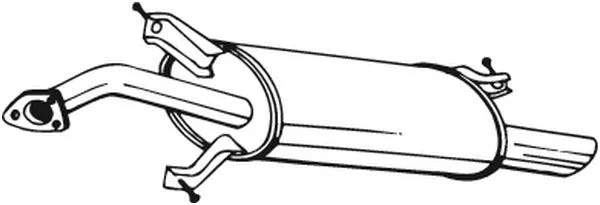 Rear Muffler (235-215)