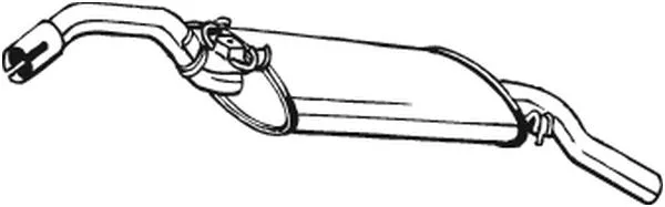 Rear Muffler (233-563)