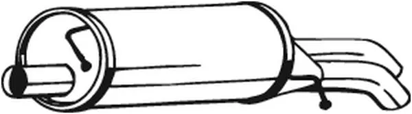 Rear Muffler (233-601)