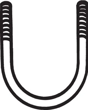 Clamping Piece, exhaust system (250-645)