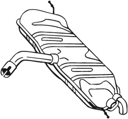 Rear Muffler (233-807)