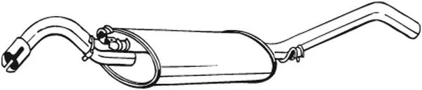 Rear Muffler (279-411)