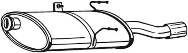 Rear Muffler (190-925)