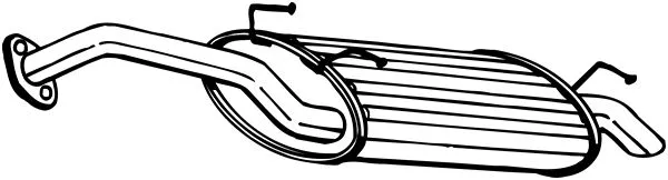 Rear Muffler (165-153)