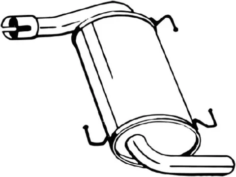 Centre Muffler (284-783)