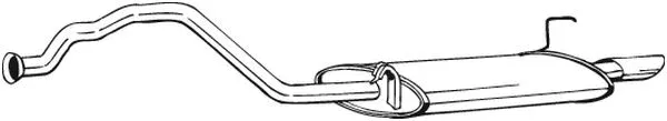 Rear Muffler (283-017)