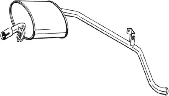Rear Muffler (278-075)