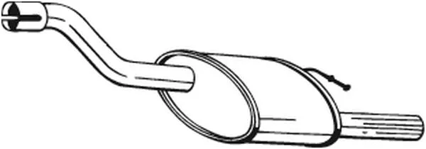 Rear Muffler (154-339)