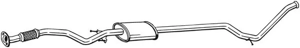 Centre Muffler (291-511)