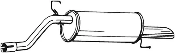 Rear Muffler (185-181)
