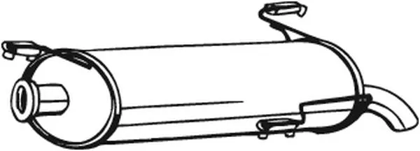 Rear Muffler (190-219)