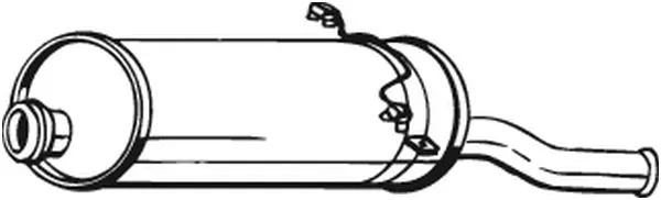 Rear Muffler (135-021)