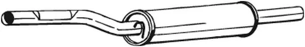Centre Muffler (233-389)