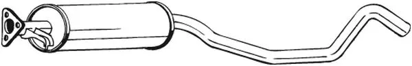 Centre Muffler (281-145)